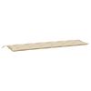 vidaXL Almofad&atilde;o p/ banco de jardim 200x50x7 cm tecido oxford bege