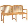 vidaXL Banco Rosa Esculpido &agrave; M&atilde;o 150 x 60,5 x 95 cm Natural