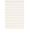 vidaXL Cortina de zebra 115x100 cm largura do tecido 110,9cm poli&eacute;ster