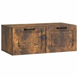 vidaXL Gabinete de TV de Parede Carvalho Fumado 78,5 x 41 x 30 cm