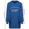 vidaXL Sweatshirt manta KINN Azul-marinho L Algod&atilde;o