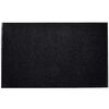 vidaXL Tapete de porta preto 90 x 150 cm PVC