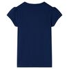 T-shirt infantil azul-escuro 128