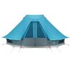 vidaXL Barraca Tipi Familiar com telhado Azul 466 x 310 x 240 cm