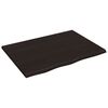 vidaXL Prateleira de parede 80x60x2cm carvalho tratado castanho-escuro