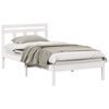 vidaXL Estrutura da Cama Branco 80 x 200 cm Madeira de Pinheiro S&oacute;lida