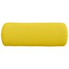 vidaXL Almofadas de Apoio 2 pcs Amarelo Claro Ø 25 x 70 cm tecido