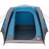vidaXL Barraca de Camping Azul 420 x 420 x 227 cm Poli&eacute;ster