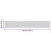 vidaXL Tapete retangular 70x500 cm bambu cor natural clara