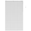 vidaXL Cortina Veneziana Branco 160 x 250 cm 35 mm