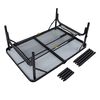 Bo-Camp Mesa de campismo dobr&aacute;vel Northgate 90x60 cm alum&iacute;nio