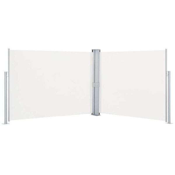 vidaXL Toldo lateral retr&aacute;til 170x1000 cm creme