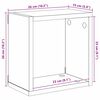 vidaXL Prateleiras de Parede 2 pcs Carvalho Artesanal 26 x 15 x 26 cm