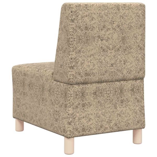 vidaXL | Cadeira Sofa | com almofada Cinzento-claro 55 x 74 x 82 cm