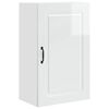 vidaXL Painel de lava-lou&ccedil;a Kalmar Branco Brilhante 50 x 31 x 80 cm