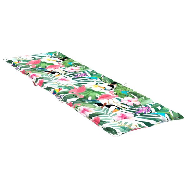 vidaXL Almofadão p/ espreguiçadeira tecido oxford multicor