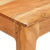 vidaXL Mesa de jantar Castanho 110 x 55 x 76 cm