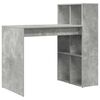 vidaXL Mesa Cinzento Derivados de Madeira 108 x 55 x 103.5 cm