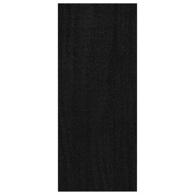 vidaXL Estante 40x30x71,5 cm pinho maciço preto