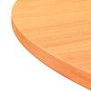 vidaXL Tampo de mesa redondo &Oslash;90x2,5 cm pinho maci&ccedil;o castanho-mel