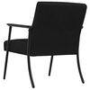 vidaXL poltrona Preto 59 x 75 x 78 cm Veludo
