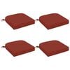 vidaXL Conjunto de Almofadas para Assento de 4 Pe&ccedil;as SOEST 4 unid.