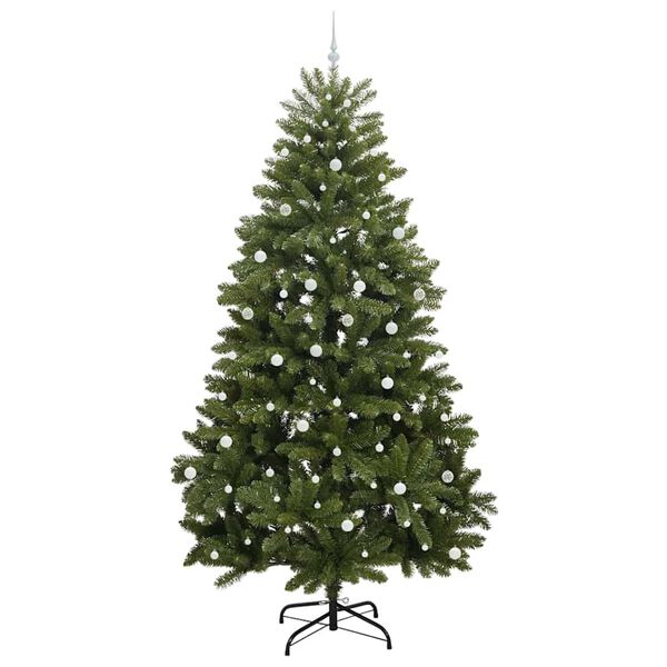 vidaXL &Aacute;rvore de Natal Artificial Verde 300 cm PVC e Metal