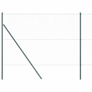 vidaXL Poste de Cerca Verde