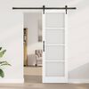 vidaXL Porta Deslizante Branco 73,5 x 211 cm