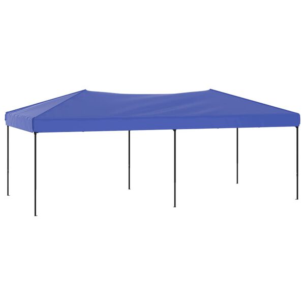 vidaXL Tenda para festas dobr&aacute;vel 3x6 m azul