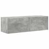 vidaXL Arm&aacute;rio de TV de Parede 98 x 31 x 29,5 cm Cinzento cimento