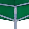 vidaXL Tenda dobr&aacute;vel 3 x 3 m verde