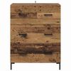 vidaXL Buffet com gaveta Madeira Antiga 69,5 x 34 x 90 cm