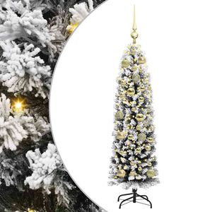 vidaXL &Aacute;rvore de Natal Artificial Verde 120 cm PVC e A&ccedil;o e Pl&aacute;stico