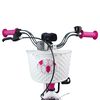 vidaXL Bicicleta Infantil 18 Polegadas para 5-7 anos Rosa