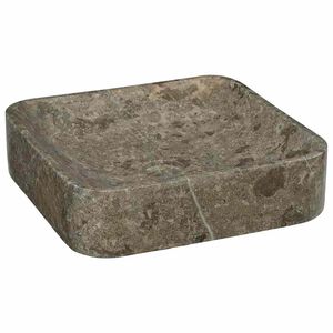 vidaXL Lavat&oacute;rio 40x40x10 cm m&aacute;rmore cinzento