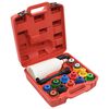 vidaXL Conjunto enchedor de &oacute;leo do motor 15 pcs