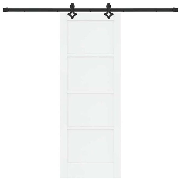 vidaXL Porta Deslizante ORKDAL Branco 73,5 x 198,5 cm