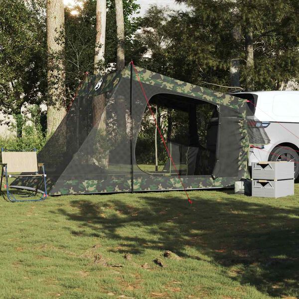 vidaXL Tenda para carro para 2 pessoas impermeável camuflagem