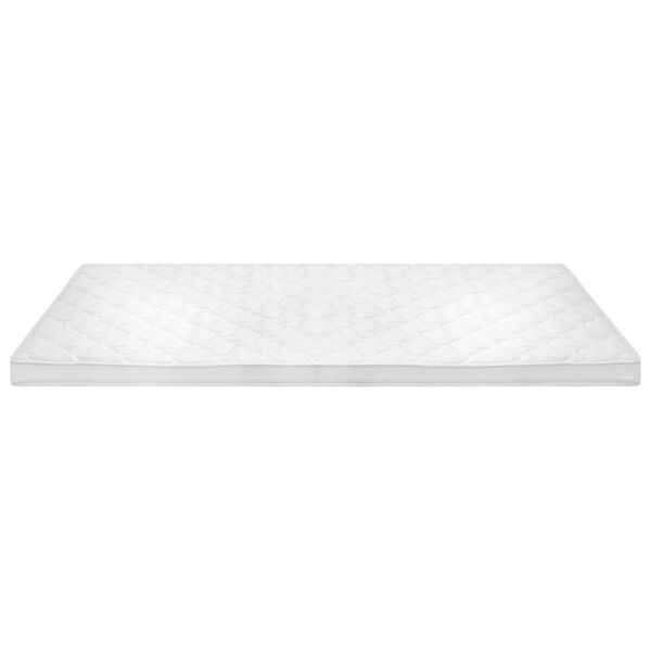vidaXL Sobrecolchão 100x200 cm perfil estilo ovo em espuma fria 6 cm