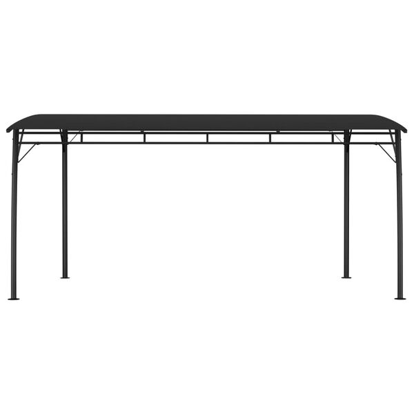 vidaXL Toldo para-sol de jardim 4x3x2,55 m antracite
