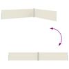 vidaXL Toldo lateral retr&aacute;til para p&aacute;tio 170x1200 cm creme