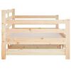 vidaXL Estrutura sof&aacute;-cama de puxar 2x(90x190) cm pinho maci&ccedil;o