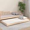 vidaXL Cama sem colch&atilde;o 90x200 cm madeira de pinho maci&ccedil;a