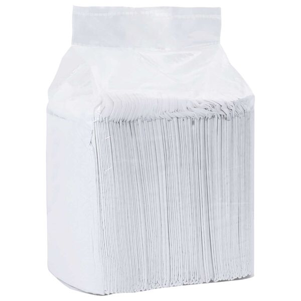 vidaXL Pad de Treinamento para Pets Liso 50 pcs 60 x 60 cm