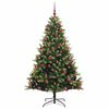 vidaXL &Aacute;rvore de Natal Artificial Articulada 300 LEDs Verde 180 cm