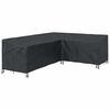 vidaXL Capa para M&oacute;veis 250 x 180 x 80 cm Tecido Oxford 420D Forma L