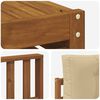 vidaXL Conjunto de Sof&aacute;s para Exterior 7 pcs Natural e Bege