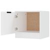 vidaXL Mesas de cabeceira 2 pcs 40x39x40 cm branco
