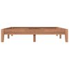 vidaXL Estrutura de cama 160x200 cm madeira de teca maci&ccedil;a
